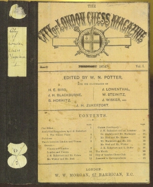 City of London Chess Magazine, T